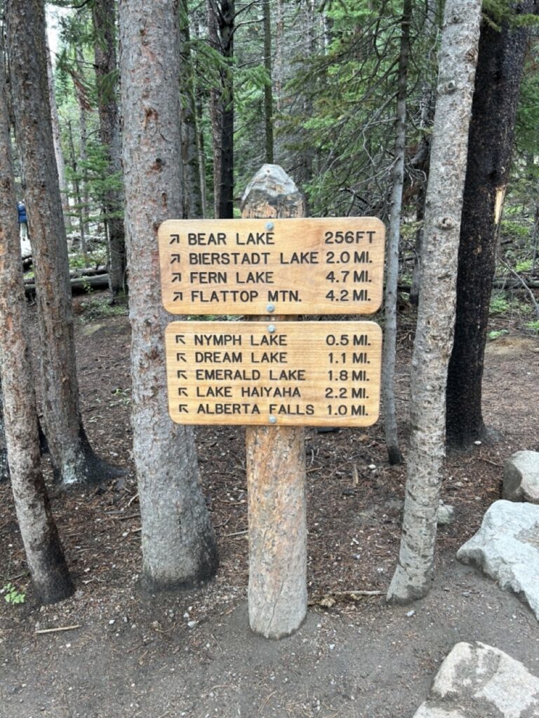 Bear Lake sign 